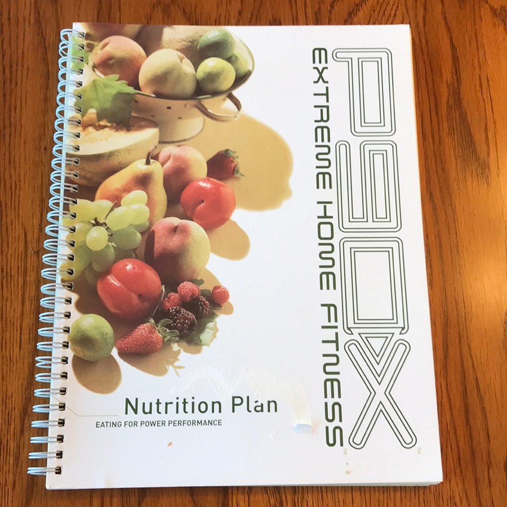 Beachbody P90X Nutrition Plan Book